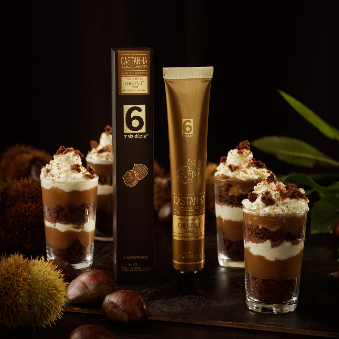 Cabaz de Aniversário | Presente Gourmet, creme de castanha de trás os montes, meia.dúzia® Sabores de Portugal, prendas de aniversário gourmet