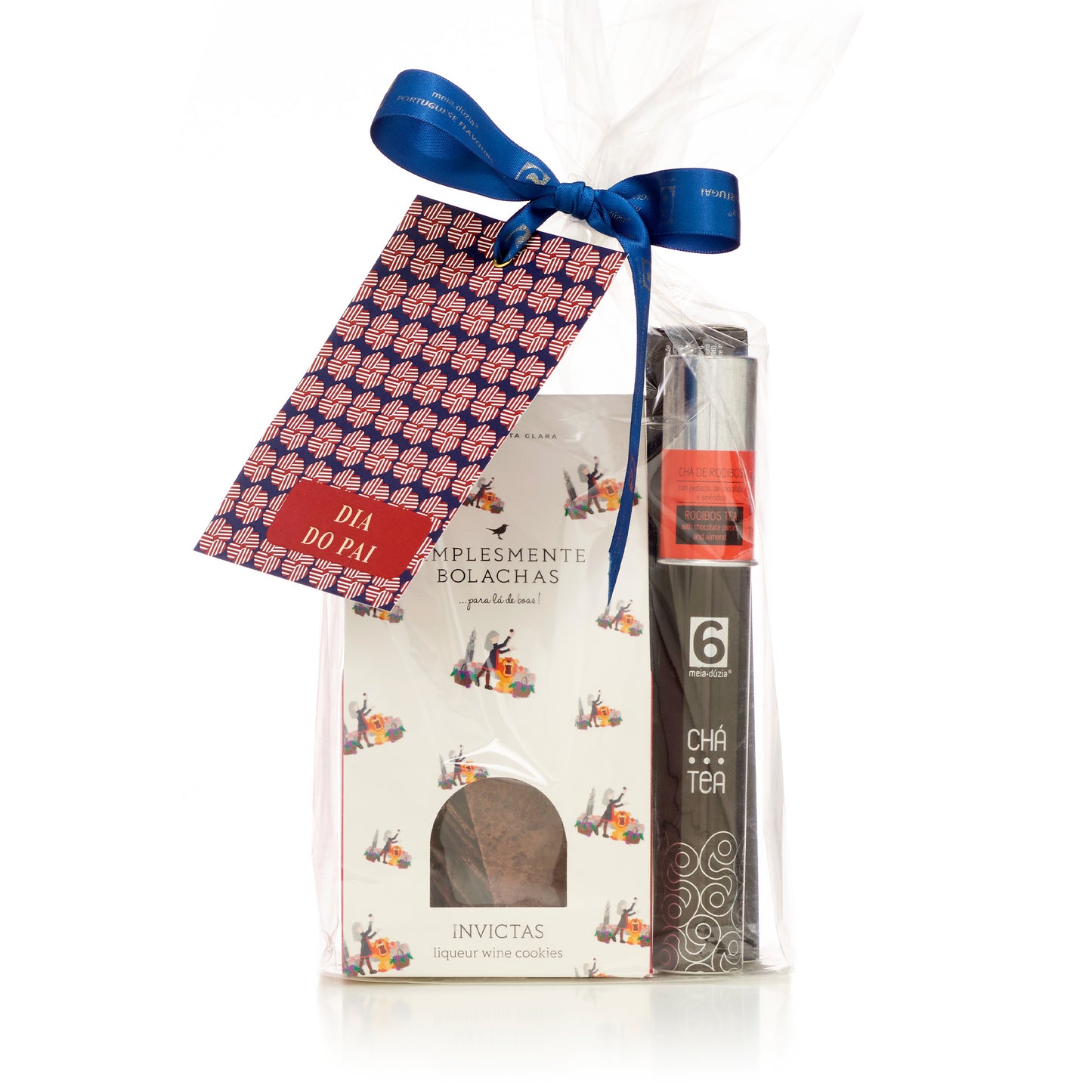Box Experiência: Doce + Chá + Bolachas | Presente de Dia do Pai, Experiências Gourmet 100% Portuguesas, meia.dúzia® Sabores de Portugal