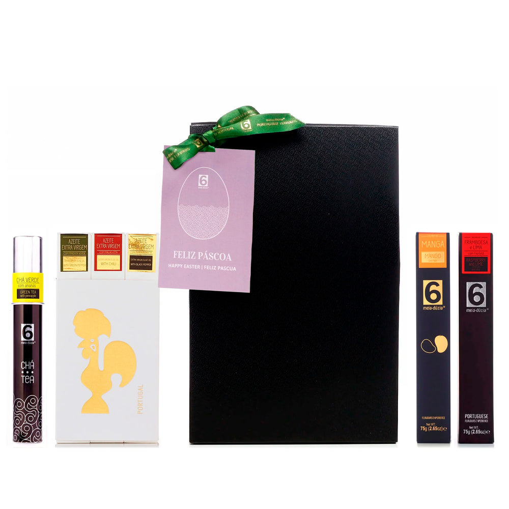 
                  
                    Vegan Experience Box: PACK3 Olive Oils + Jam + Chutney + Tea | Easter Edition
                  
                