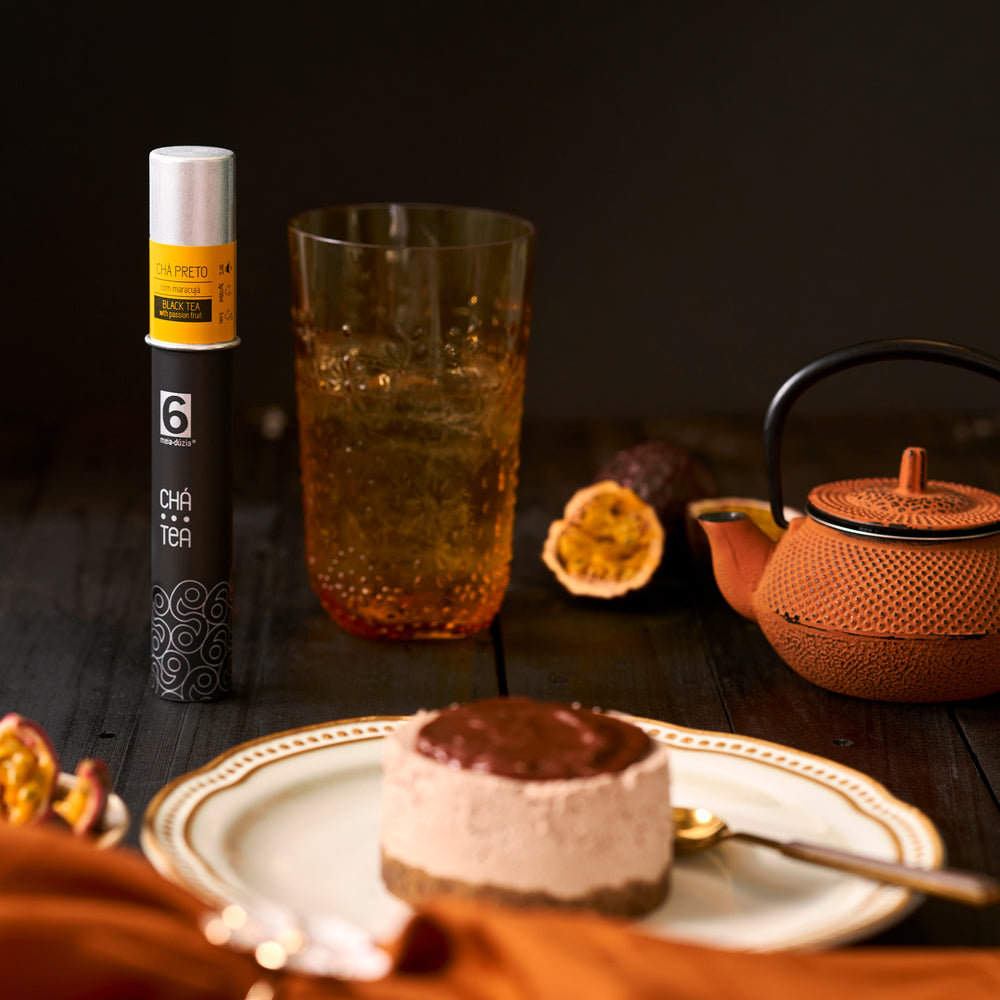 
                  
                    Black Tea with Passion Fruit 
                  
                