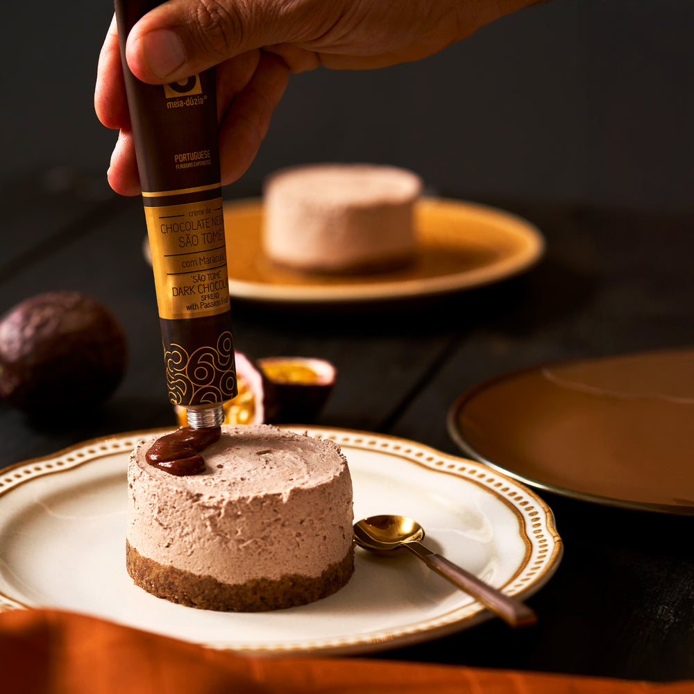 
                  
                    São Tomé Dark Chocolate Spread with Passion Fruit
                  
                