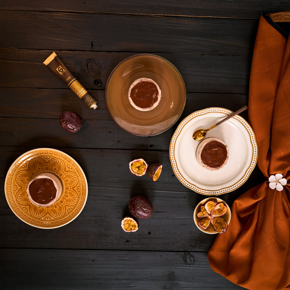 
                  
                    São Tomé Dark Chocolate Spread with Passion Fruit
                  
                