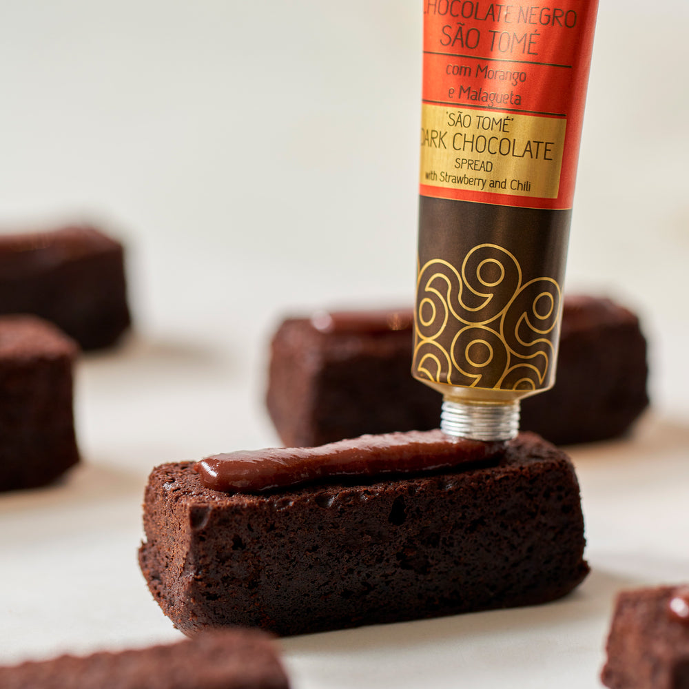 
                  
                    São Tomé Dark Chocolate Spread with Strawberry and Chilli
                  
                