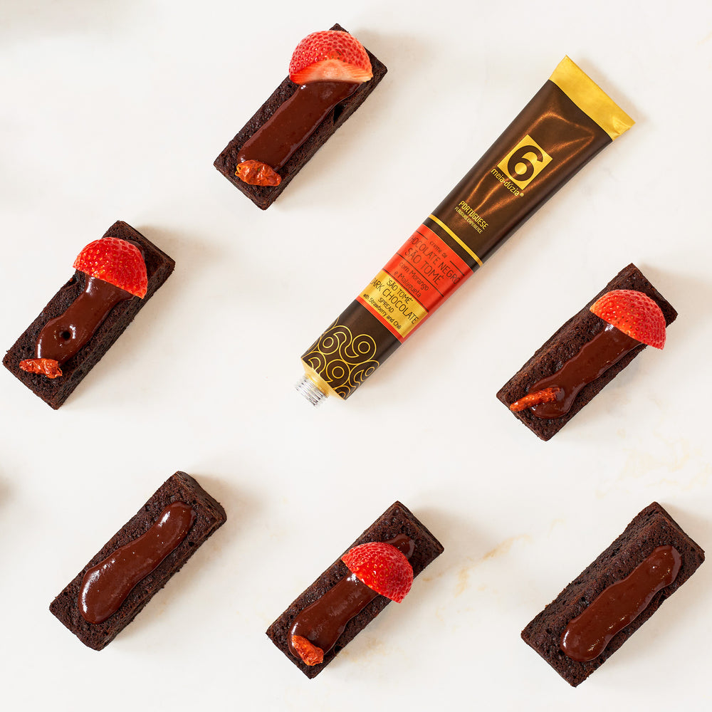 
                  
                    São Tomé Dark Chocolate Spread with Strawberry and Chilli
                  
                