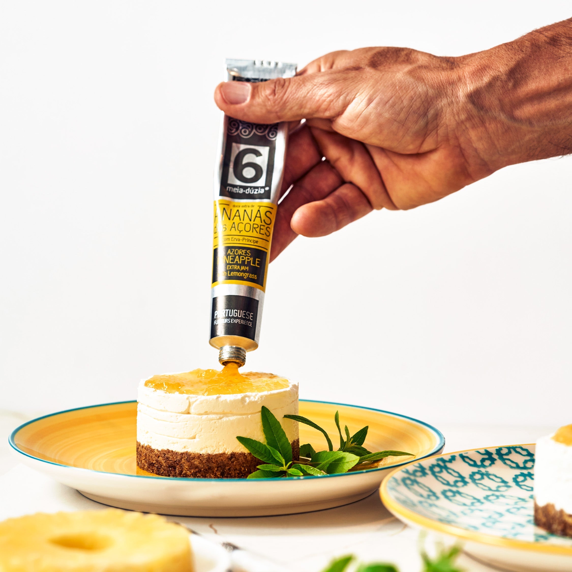 Azores Pineapple & Lemongrass Jam in a Tube | meia.dúzia®