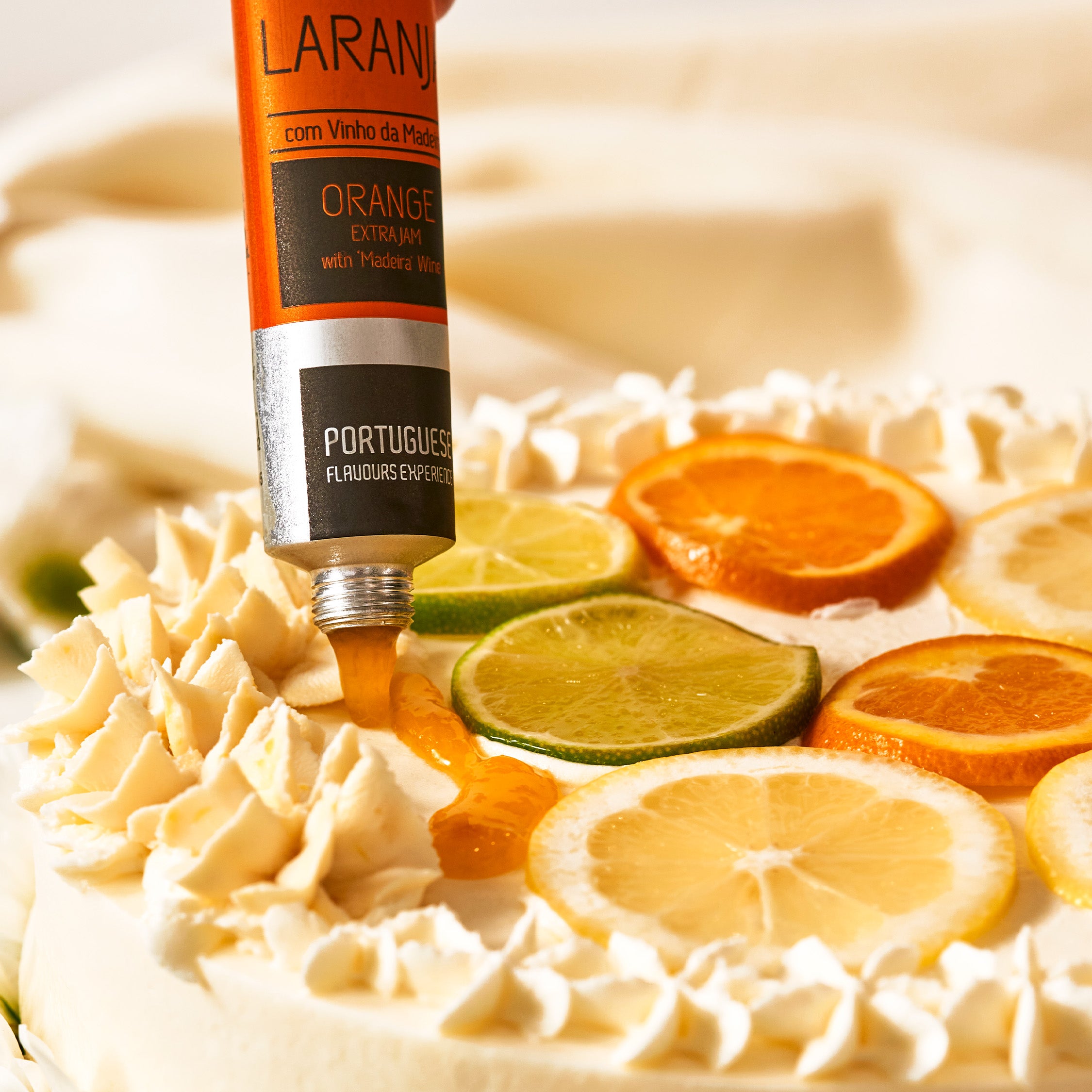 Algarve Orange and Madeira Wine Jam in a Tube | meia.dúzia®
