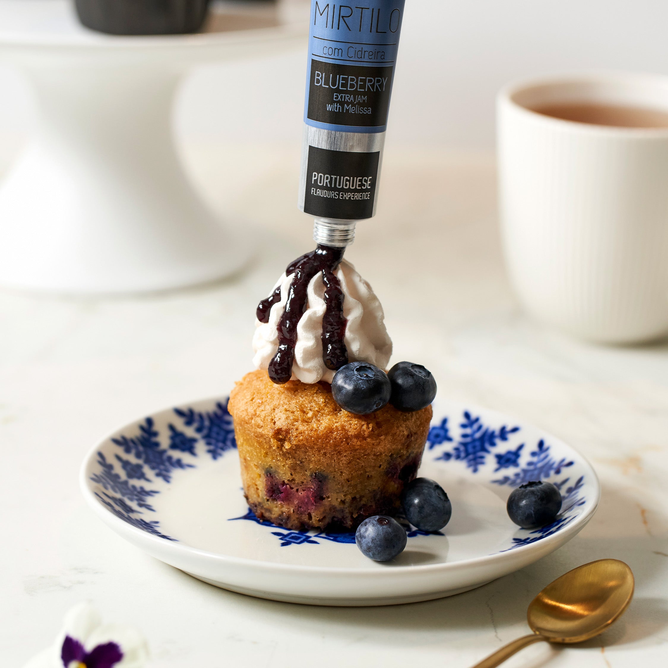 Blueberry and Melissa Jam in a Tube | meia.dúzia®