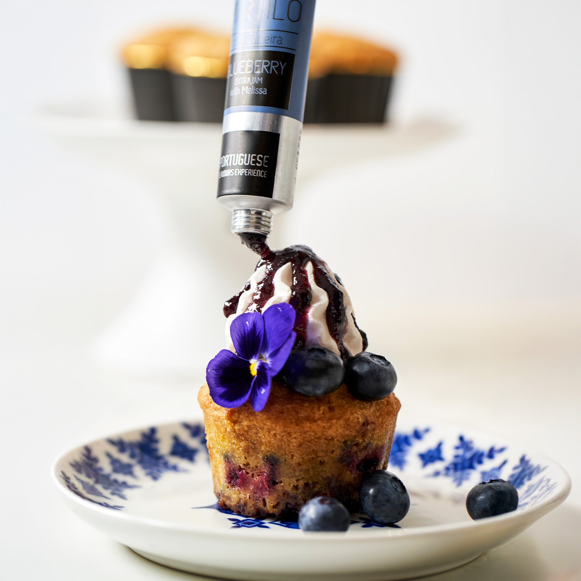 Blueberry and Melissa Jam in a Tube | meia.dúzia®