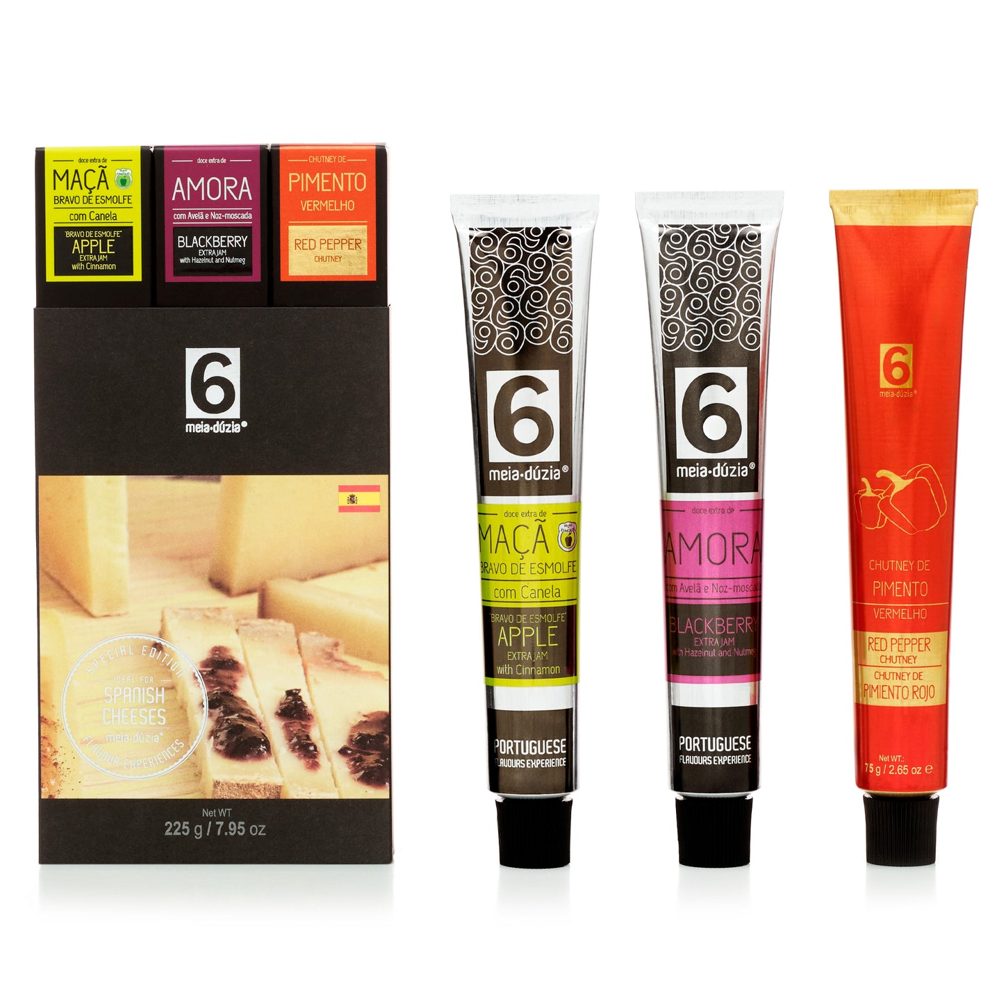 PACK 3 Sabores Ideal para Queijos Espanhóis meia.dúzia®