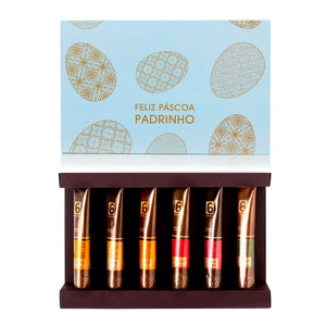 
                  
                    PACK 6 São Tomé Dark Chocolate Spreads with Fruits | Easter Edition
                  
                