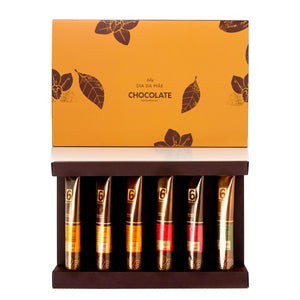 
                  
                    PACK 6 São Tomé Dark Chocolate Spreads with Fruits
                  
                