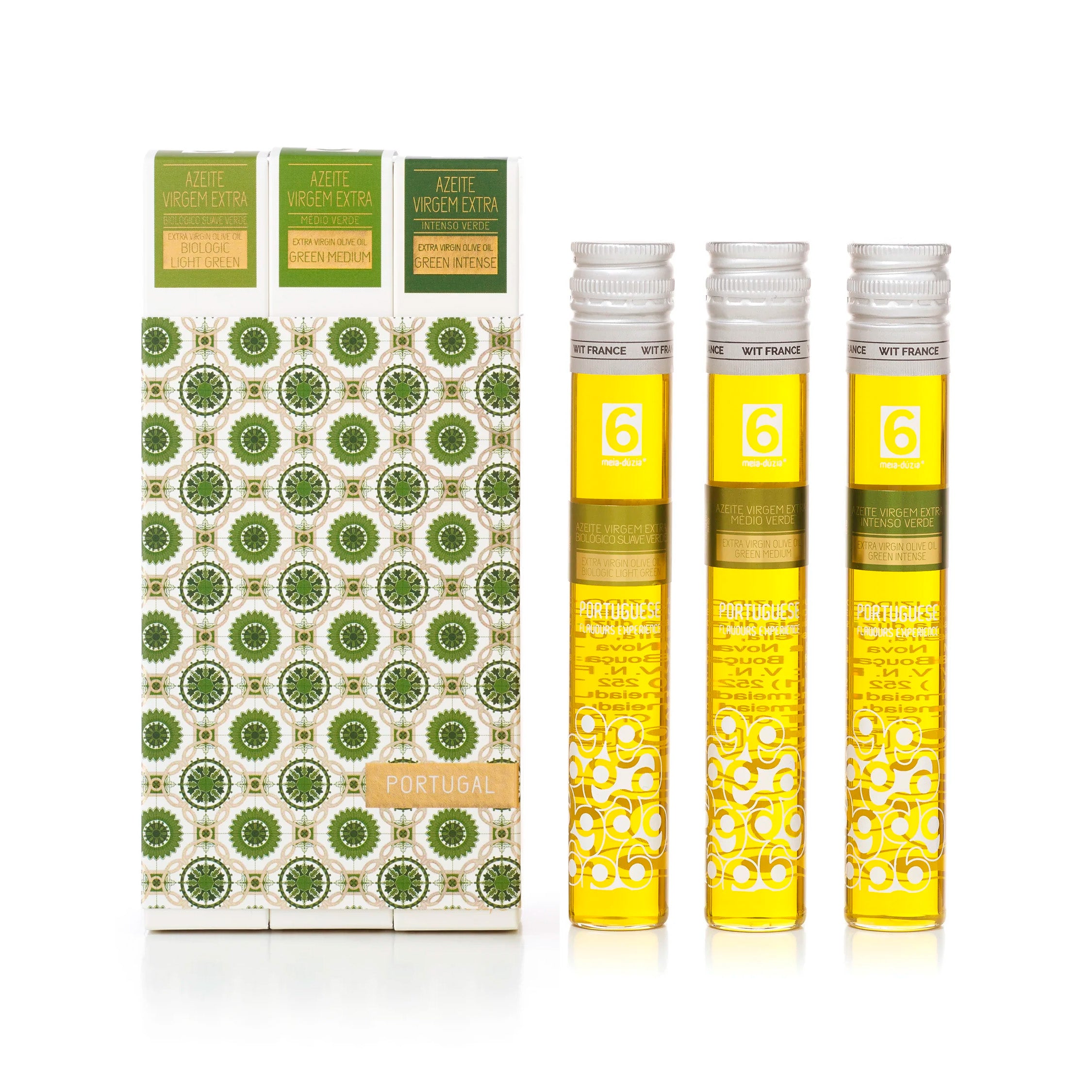 PACK 3 Green Olive Oils - The Best Traditional Olive Oil from