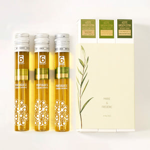 
                  
                    PACK of 3 Olive Oils in Olive Tree Box - Personalized Wedding Favor
                  
                