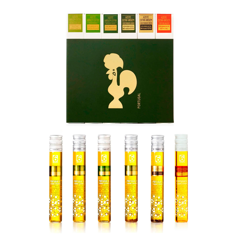 
                  
                    PACK of 6 Portuguese Olive Oils – Barcelos Rooster – Traditional Gift from Portugal
                  
                