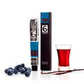 Blueberry Extra Jam with Vanilla and Liqueur Wine 